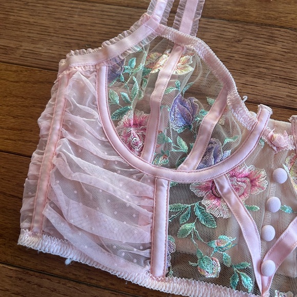 For Love & Lemons floral bustier - Picture 5 of 11